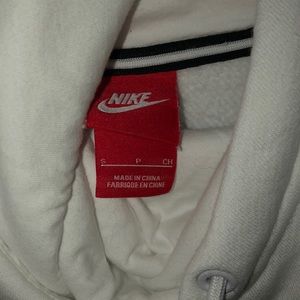 Nike Tops - White Nike Hoodie Nike Tops - White Nike Hoodie